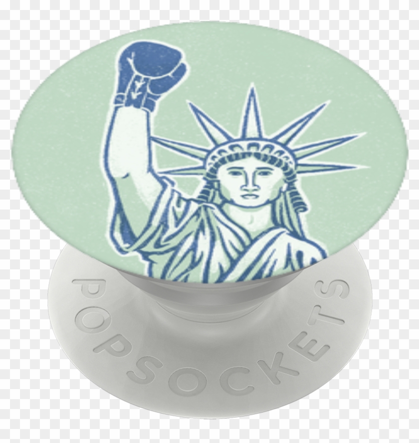 Boss Lady Liberty, Popsockets - Circle Clipart #554823