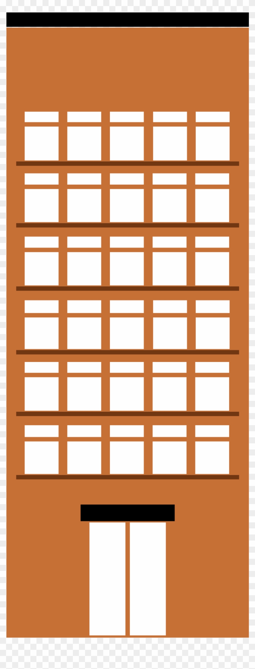 Big Image - Building Flat Design Png Clipart