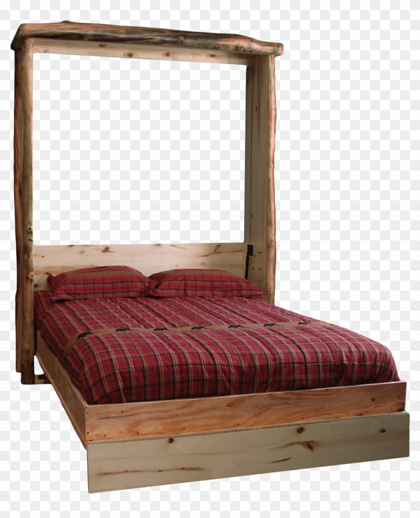 Aspen Log Murphy Bed - Murphy Bed Transparent Clipart #555207
