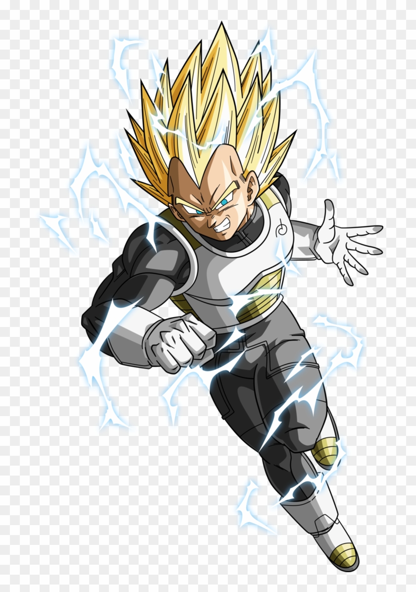 Dragon Ball Super Vegeta Png - Vegeta Dbs Ssj 2 Clipart
