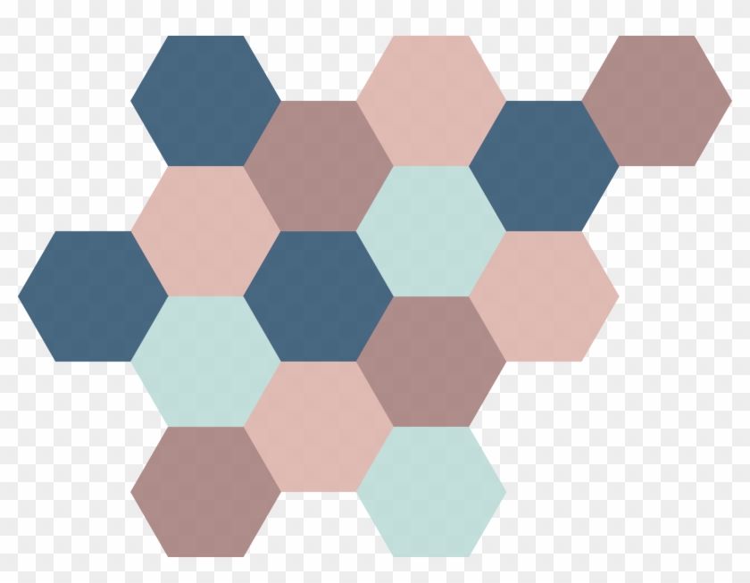 Hexagon Design Png Clipart #555596