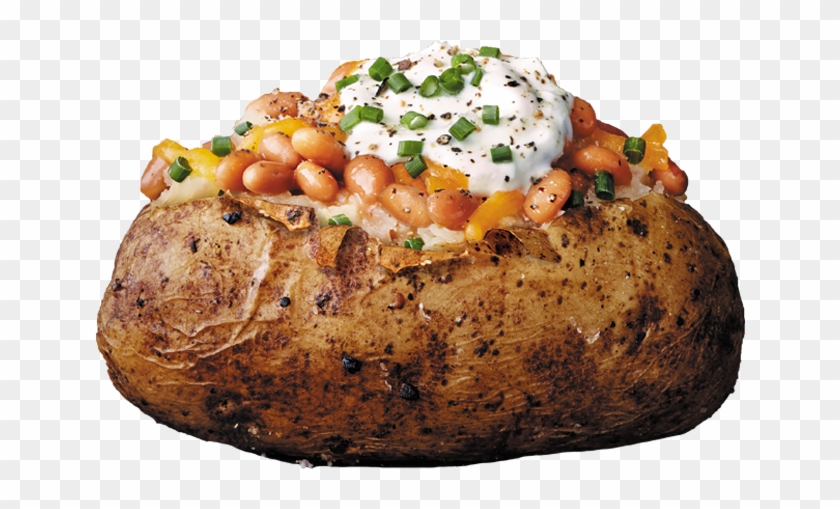 Baked Potato Png - Baked Jacket Potato Png Clipart #555904