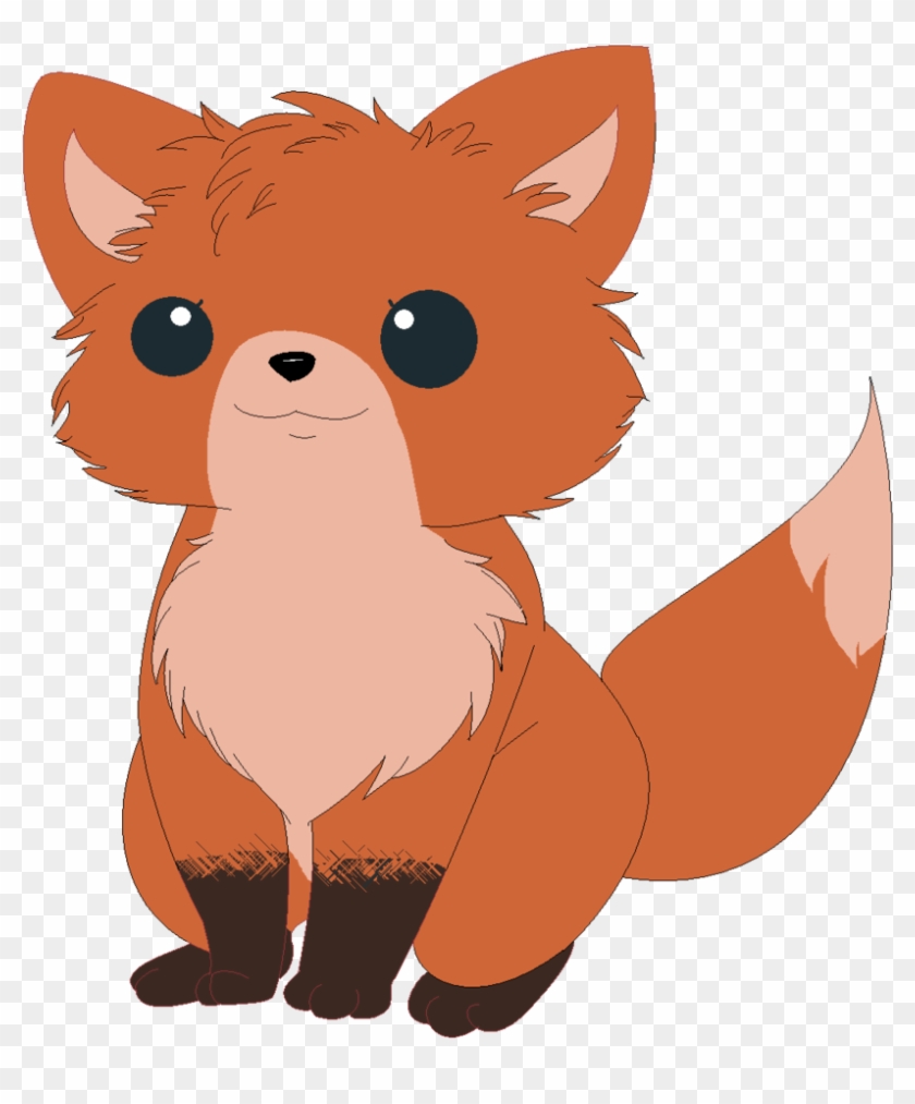 Baby Fox Png Photo - Baby Fox Cartoon Png Clipart #556093