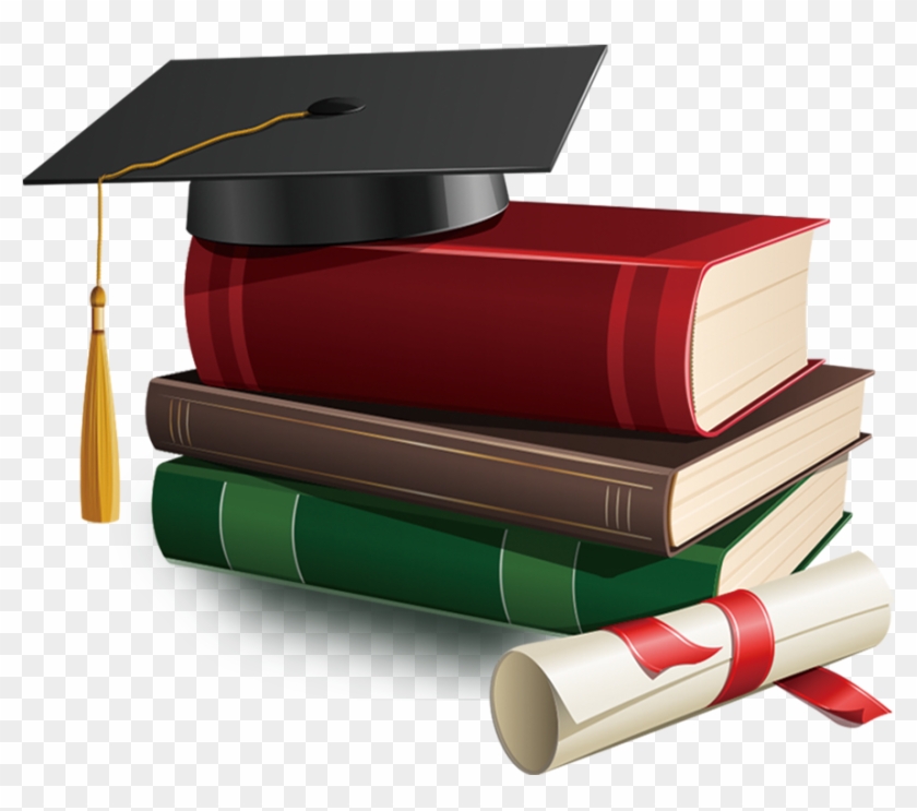 Graduation Ceremony Square Academic Cap Diploma Clip - Png Download #556094