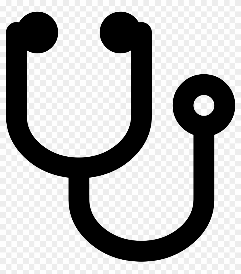 Open - Font Awesome Stethoscope Icon Clipart #556143