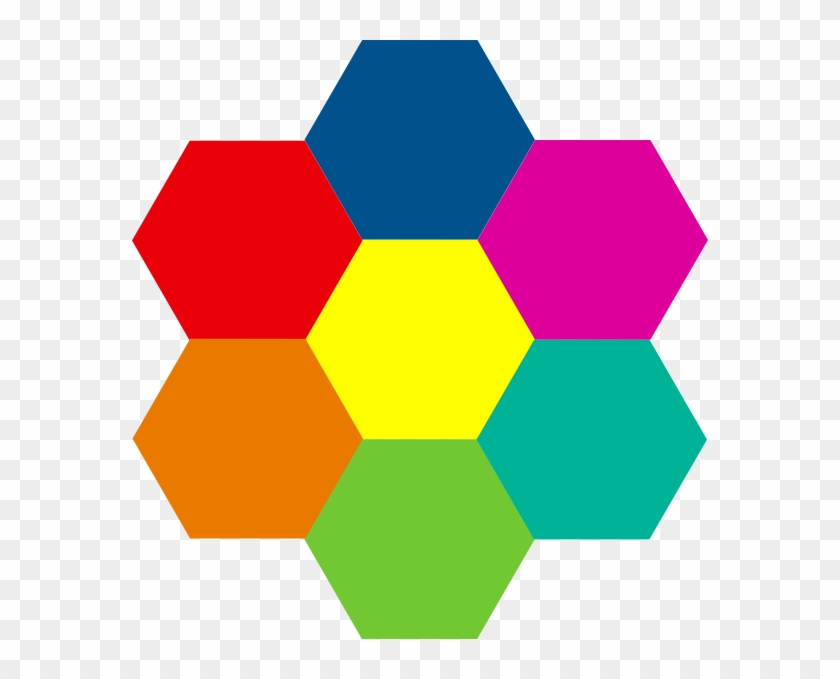 Red Hexagon Png - Heksagonal Png Clipart