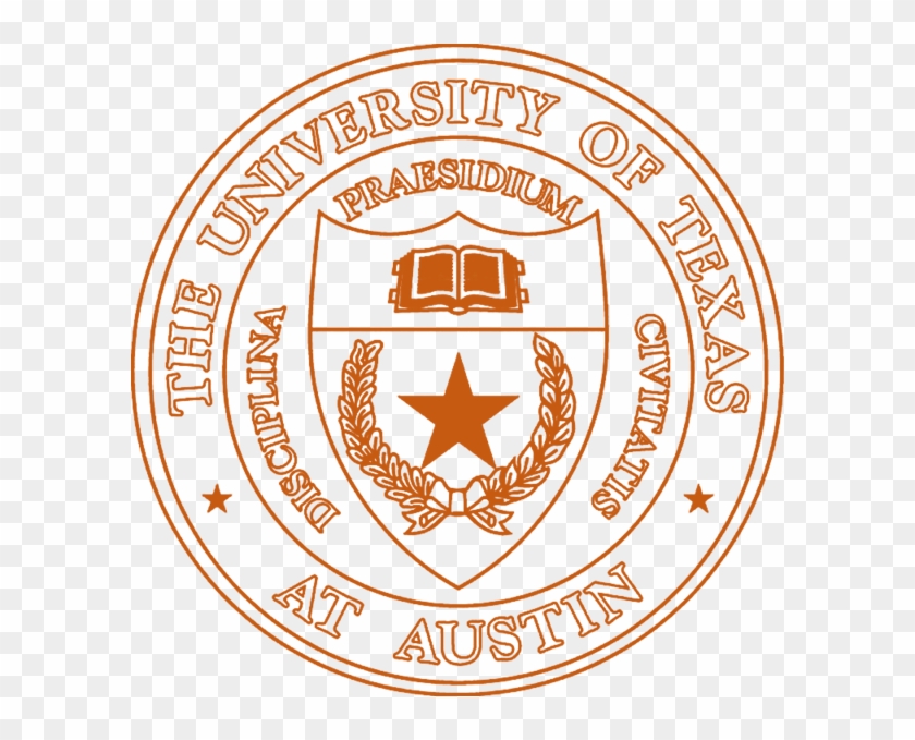 Large University Of Texas Seal Rgb - University Of Texas At Austin Clipart