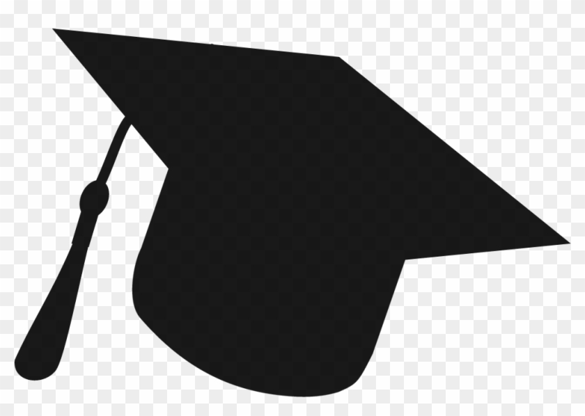 Graduation Png Black White - Graduation Cap Royalty Free Clipart
