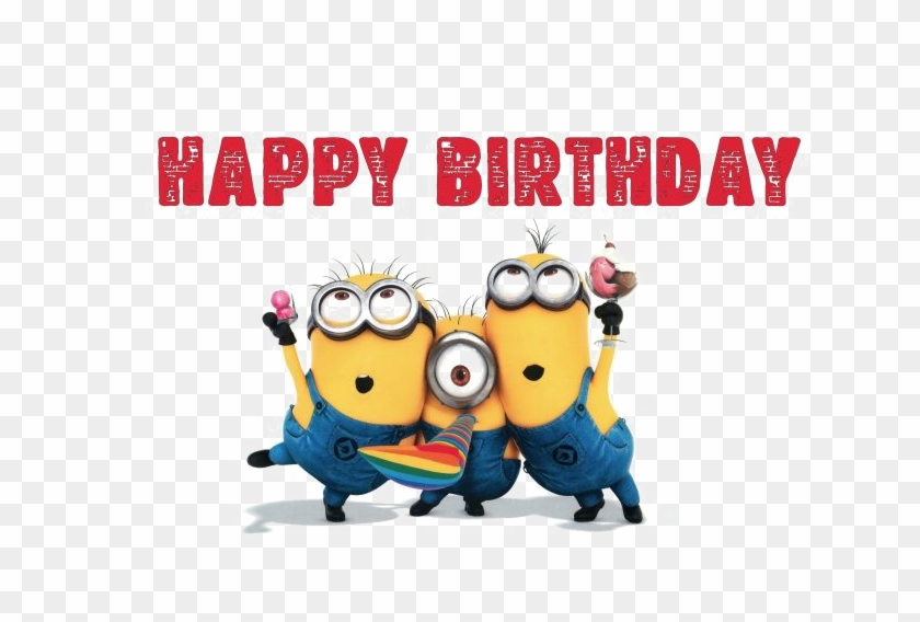 Happy Minions Png Picture - Minions Birthday Song Clipart