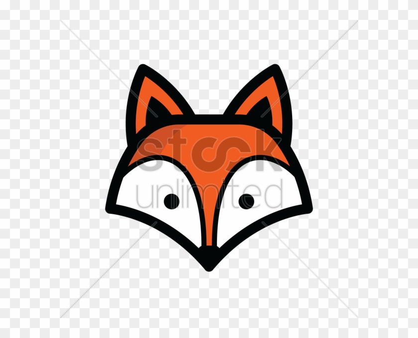 Fox Head Png - Cartoon Fox Head Clipart #556929