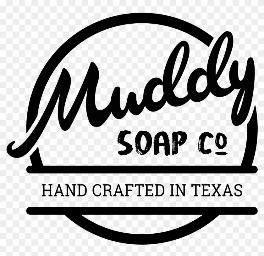 Cropped Muddy Soap Co Logo Transparent Handcrafted Clipart