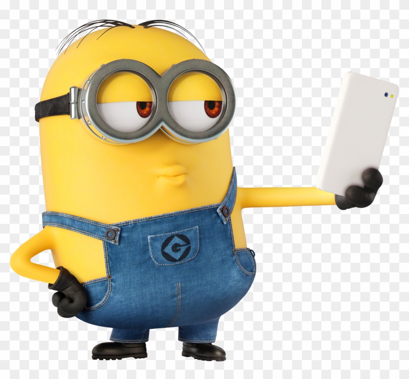 Free Png Download Minion Selfie Large Transparent Clipart - Minions Png
