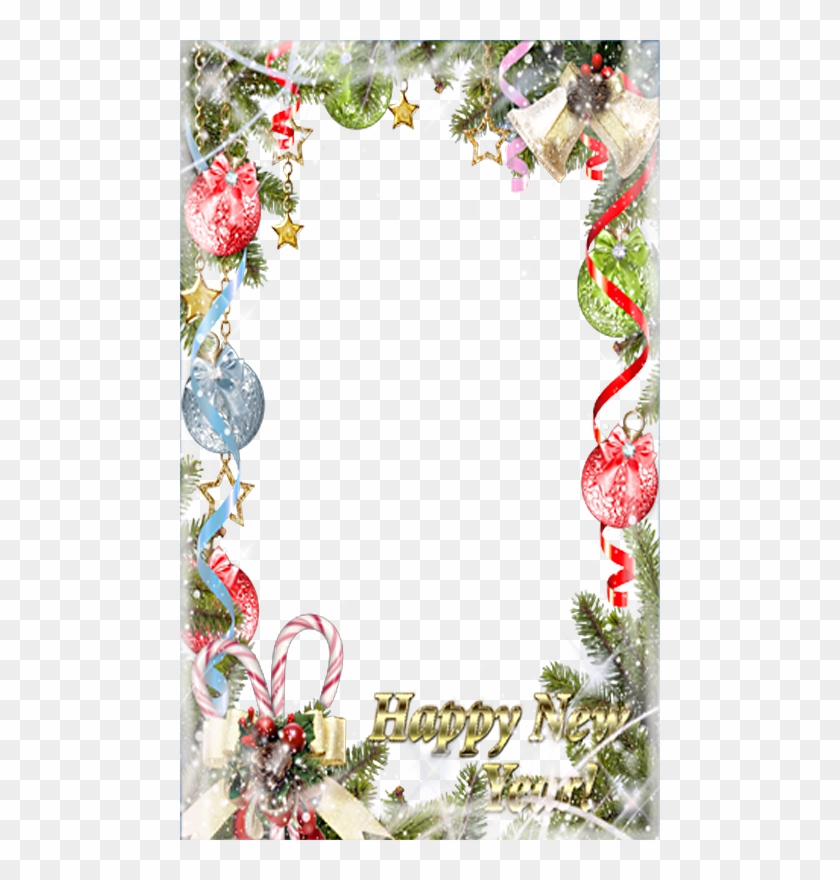 Frame Happy New Year Png - Happy New Year Frame Png Clipart #557497