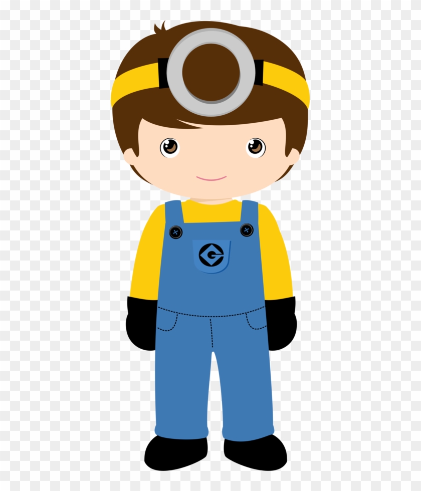 Say Hello - Menino E Menina Minions Clipart #557528