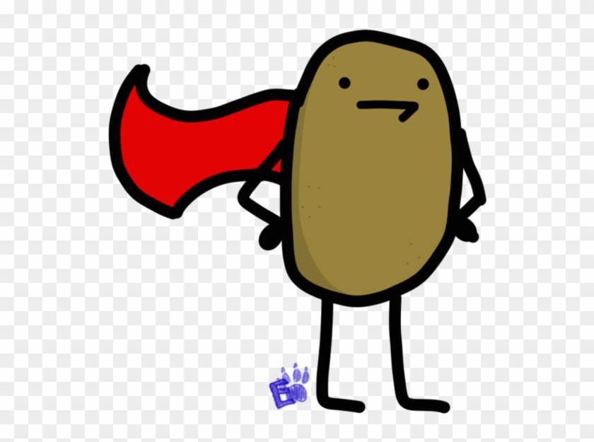 Flying Potato Png Clipart #557685