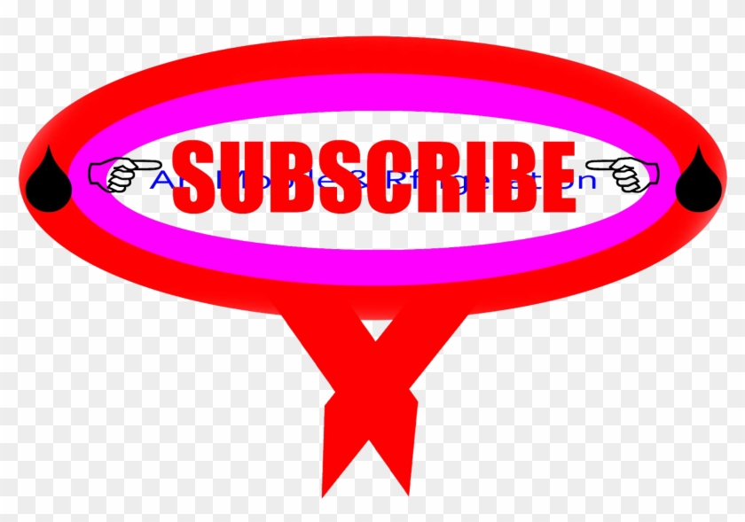 Youtube Subscribe Button Png - Oval Clipart