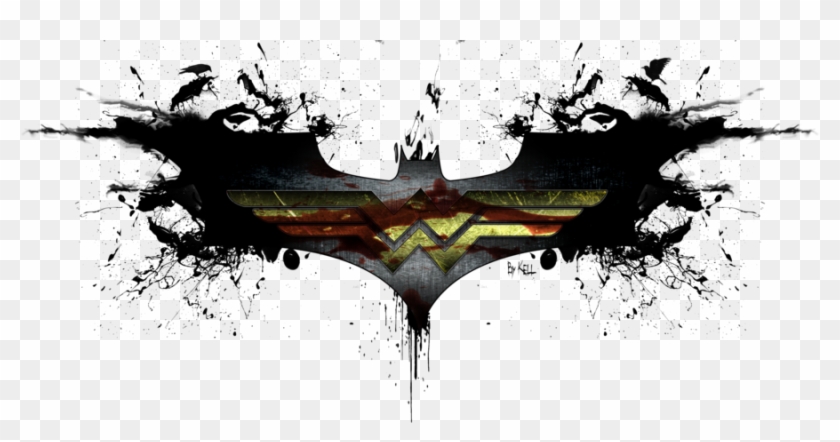 Wonder Woman Batman Logo Clipart