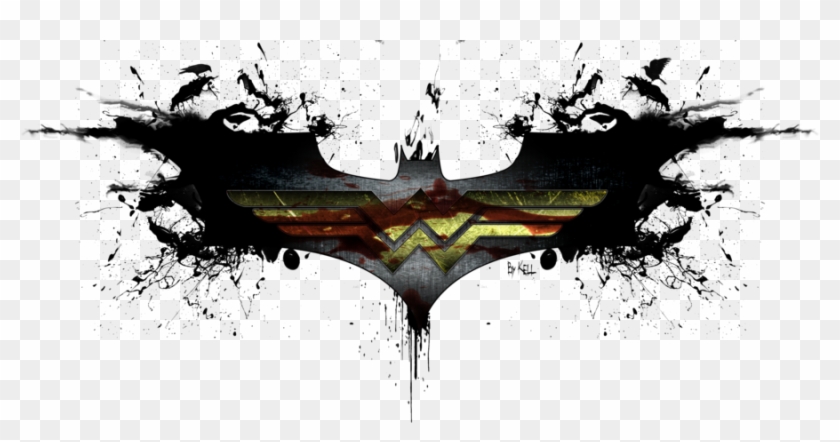 Wonder Woman Batman Logo Clipart #557941