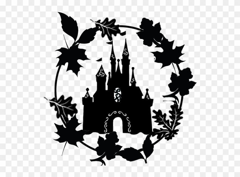 Free Disney Castle Graphics Curious And Cozy - Disneyland Castle Silhouette Png Clipart #558444