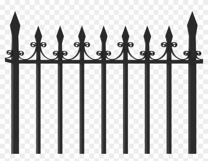 Iron Fence Png Clipart