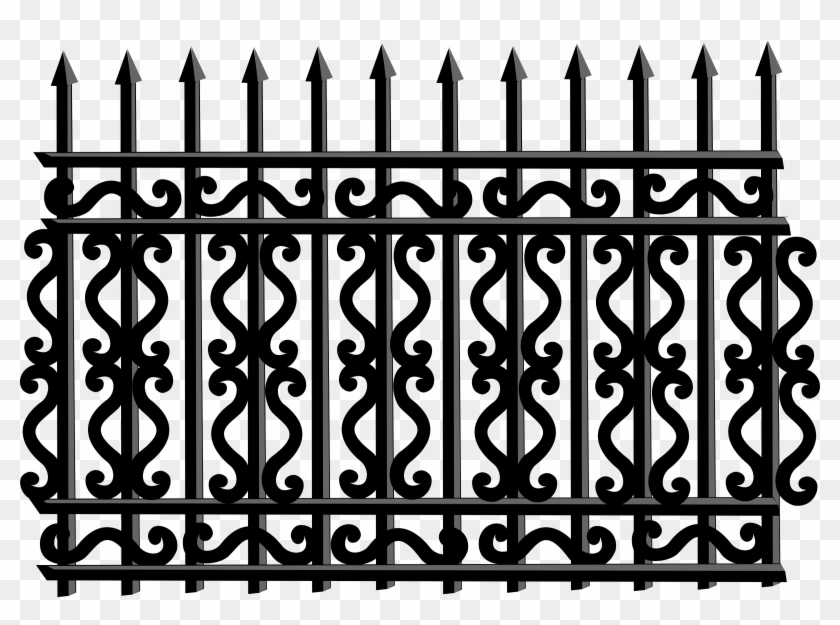 This Free Icons Png Design Of Iron Fence Clipart #558505