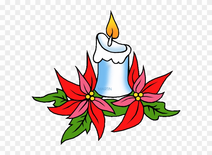 Holiday Candle Clipart, Explore Pictures - Free Christmas Clip Art - Png Download #558638