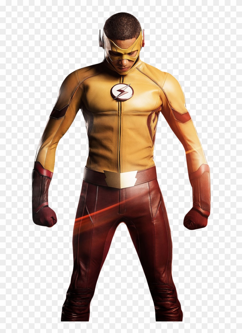 Png Kid Flash - Kid Flash Costume Clipart