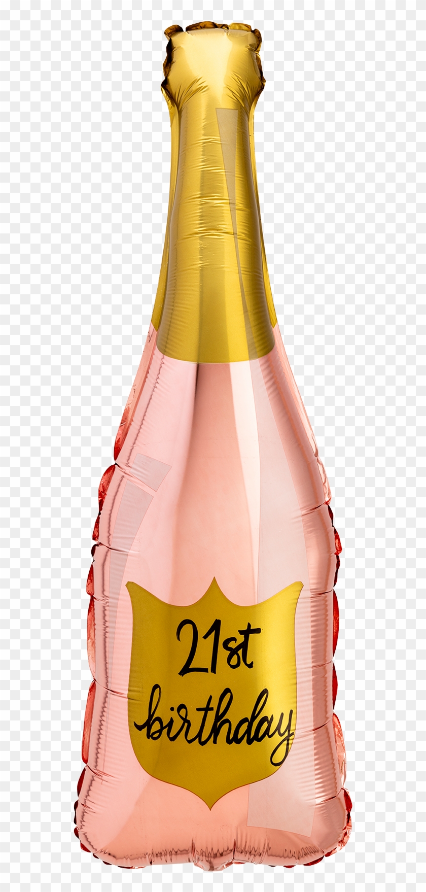 Bottle Balloon Balloons Pinterest Birthday Shop Paper - Rose Gold Champagne Bottle Balloons Clipart
