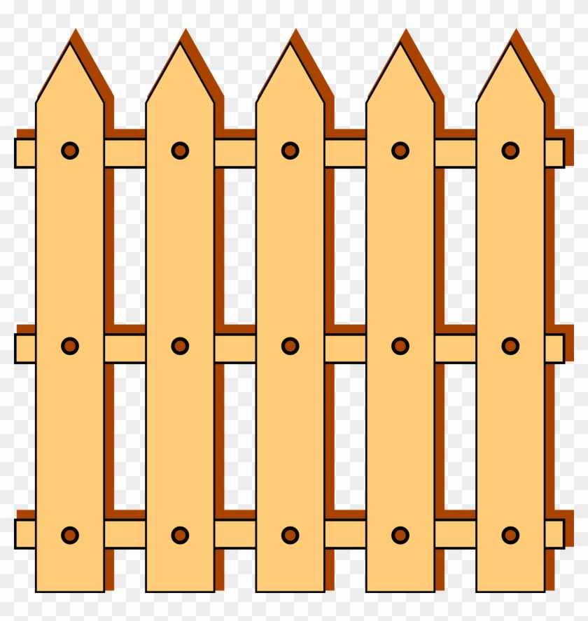 Clipart - Fence Clipart - Png Download