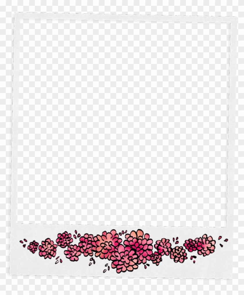 Polaroid Frame Border Freetoedit - Instant Camera Clipart #559277