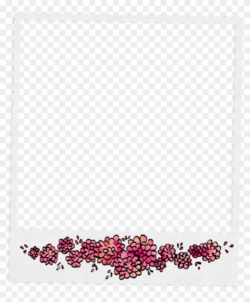 Polaroid Frame Border Freetoedit - Instant Camera Clipart