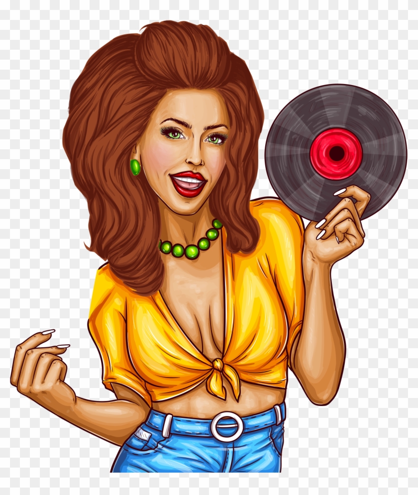 Download - Pop Art Disco Clipart #559423