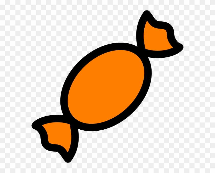Apple And Candy Png - Clip Art Orange Candy Transparent Png