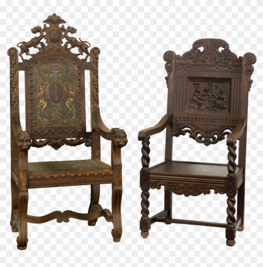 Antique Chair Png - Old Desk Clipart