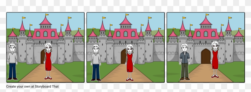 Castle - Storyboard Clipart #559653