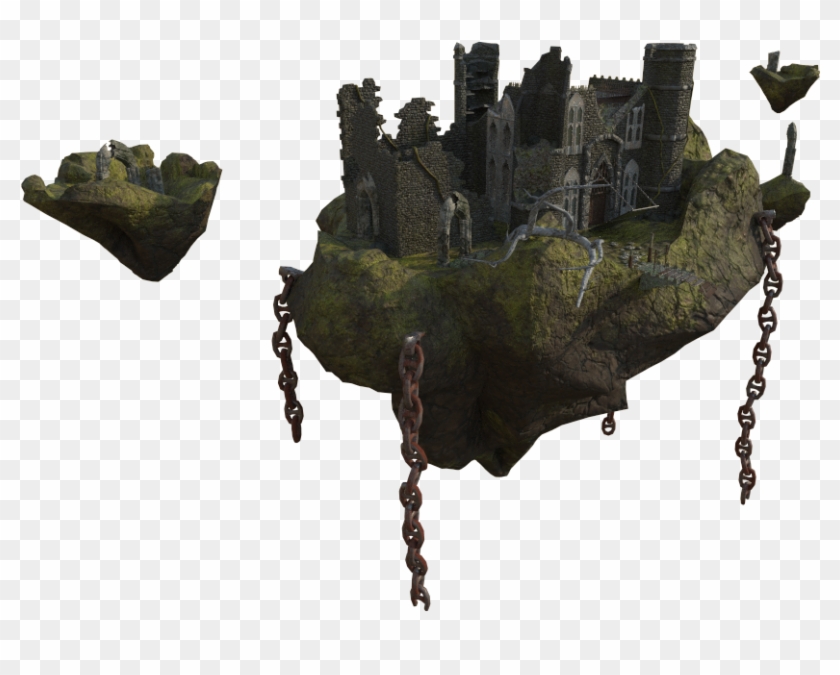 Floating Castle Png Clipart