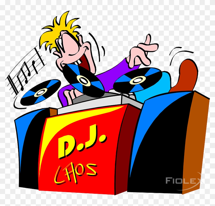 Dj - Cartoon Clipart #559936