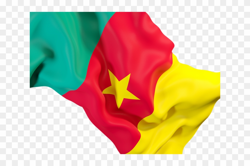 Cameroon Flag Png Transparent Images - Cameroon Waving Flag Png Clipart #5500235