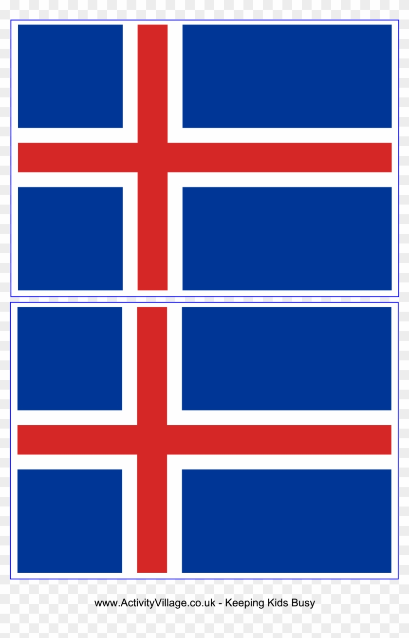 Iceland Flag - Nordic Countries Flags Png Clipart #5500338