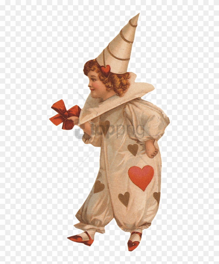 Download Vintage Clown Png Images Background - Clown Vintage Png Clipart #5500441