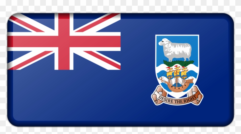 Falkland Islands Flag Of The Falkland Islands National - Falkland Islands Islas Malvinas Flag Clipart #5500505