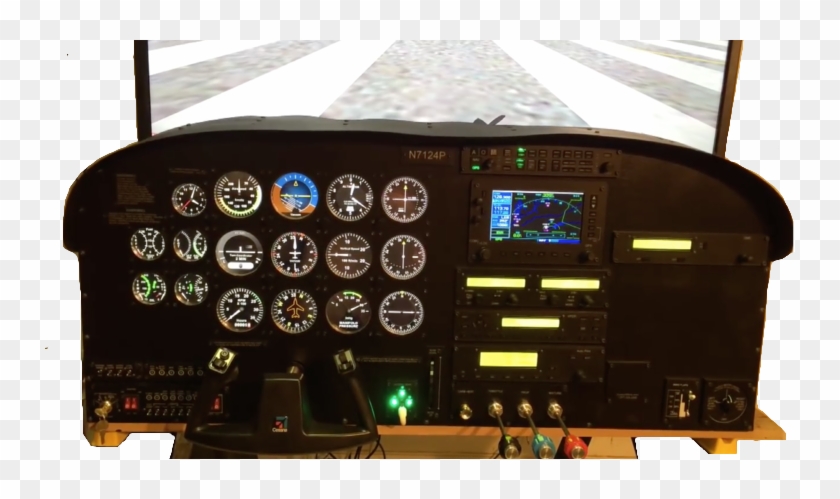 Flight Sim Cessna Cockpit Clipart