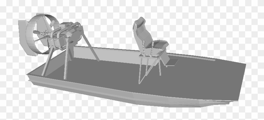 Airboat , - Boat Clipart #5500530