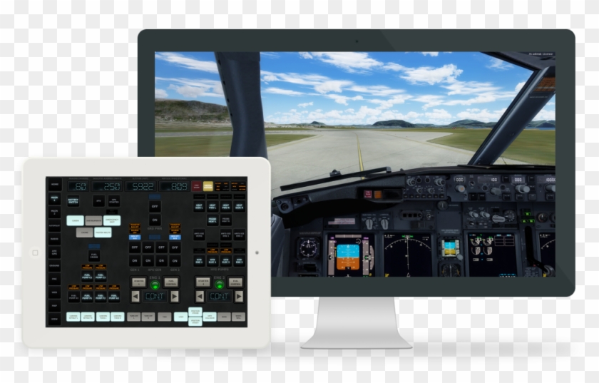 737 Virtual Cockpit Fsx Clipart #5500770