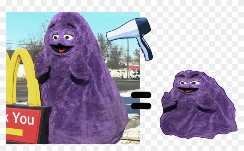 Grimace Png - Transparent Grimace Mcdonald Characters Clipart
