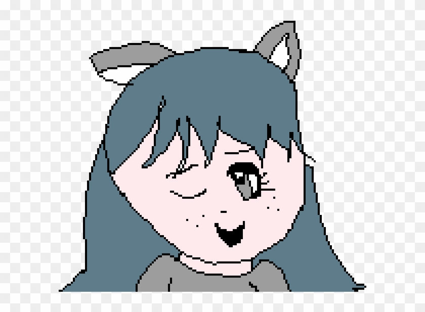 Cat Girl - Cartoon Clipart