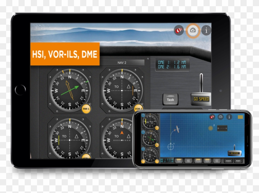 Cockpit Or Map View - Gauge Clipart