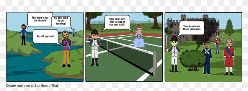 Ethan Chen - Tennis Court Oath Drawing Easy Clipart