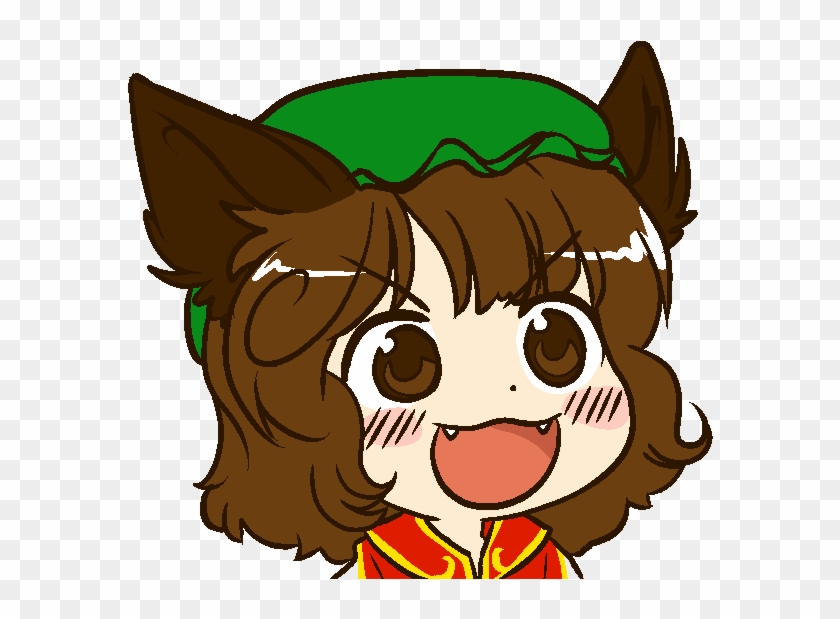 Chen , - Gyate Gyate Touhou Tenshi Clipart