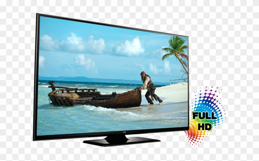 Plasma Tv Png - Jack Sparrow Stealing A Boat Clipart #5502195